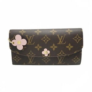 Louis Vuitton Wallet Emilie Flower Charm Rose Pink Ballerine Long